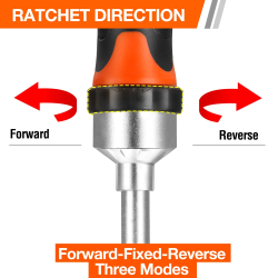 Jeu de tournevis à cliquet ValueMax 12 en 1 - Magnétique et de précision